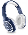 Bežične slušalice Cellularline - MS Basic Shiny Pois, plave - 1t